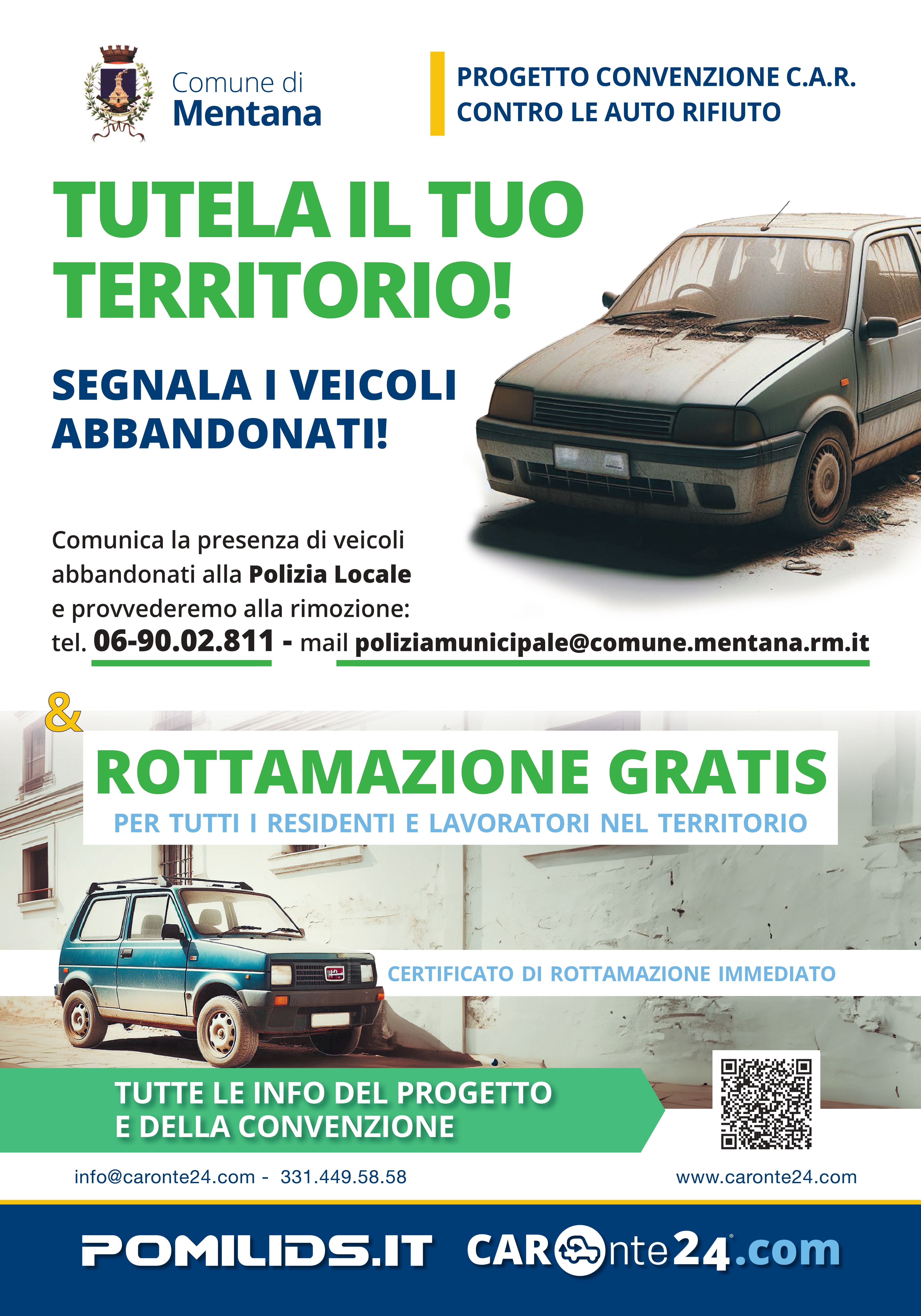 Progetto convenzione C.A.R. contro le auto rifiuto