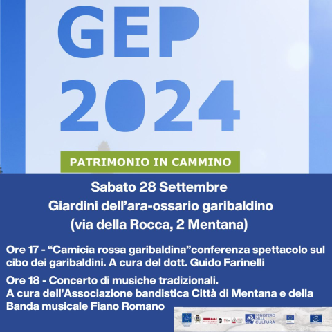 Locandina GEP 2024 Mentana