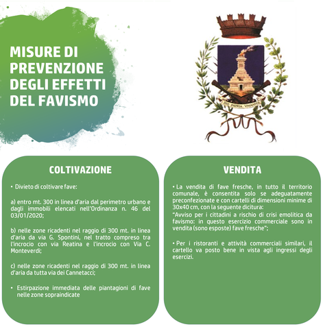 Favismo: firmata l’ordinanza con le misure di prevenzione degli effetti