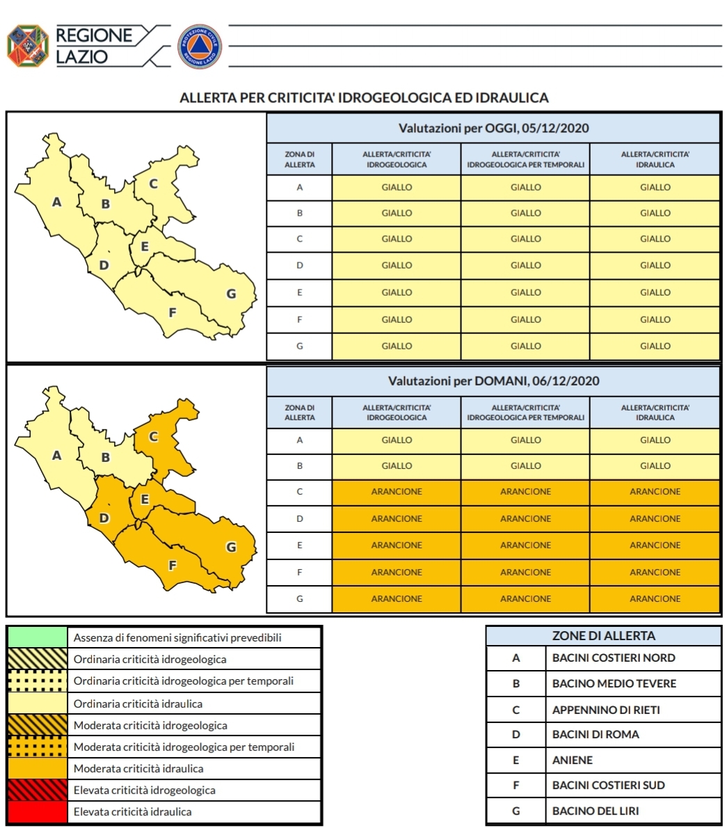 Allerta meteo