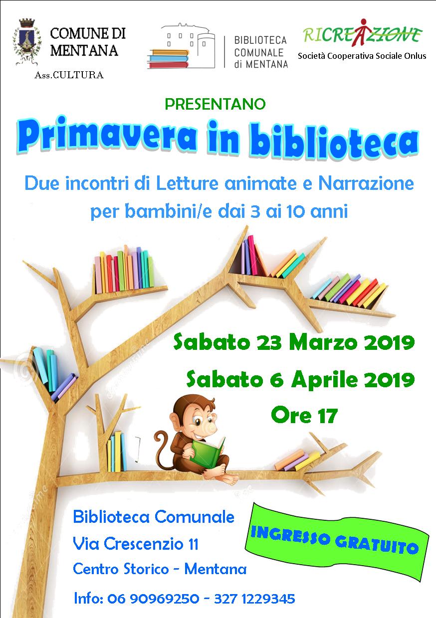 Primavera in biblioteca